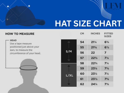 lfm fashion hat size chart