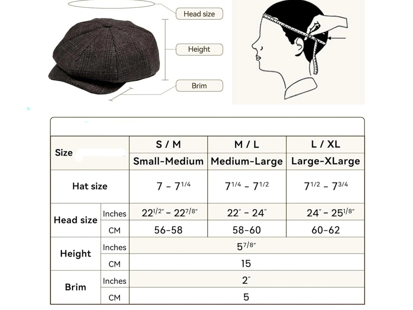 Newsboy Hat for Men Snakeskin Flat Cap Series - Python Jacket by LFM Fashion