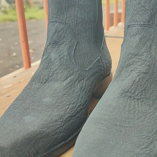 Genuine Shark Skin Leather Boots