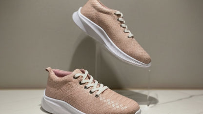 Handmade Python Leather Sneakers: Genuine Snakeskin Casual Shoes 
