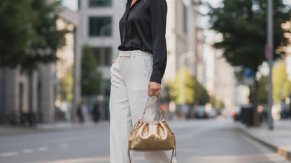 Genuine Python Snakeskin Bag for Women: Handmade Exotic Leather Purse