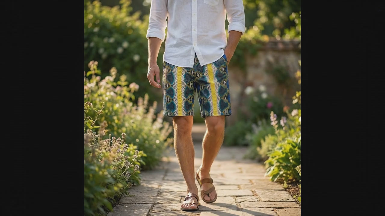 Snakeskin Summer Shorts