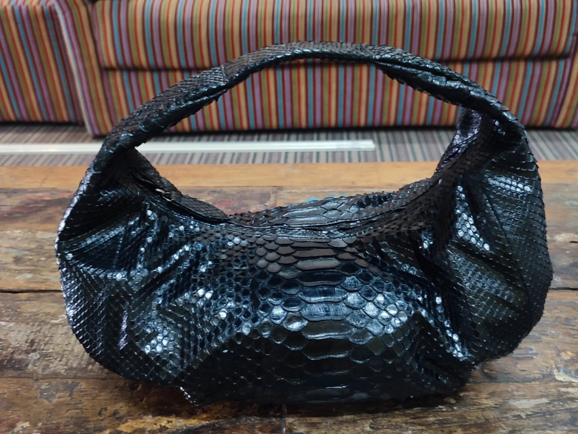 Snakeskin Bon Bon Mini Bag - Python Jacket by LFM Fashion