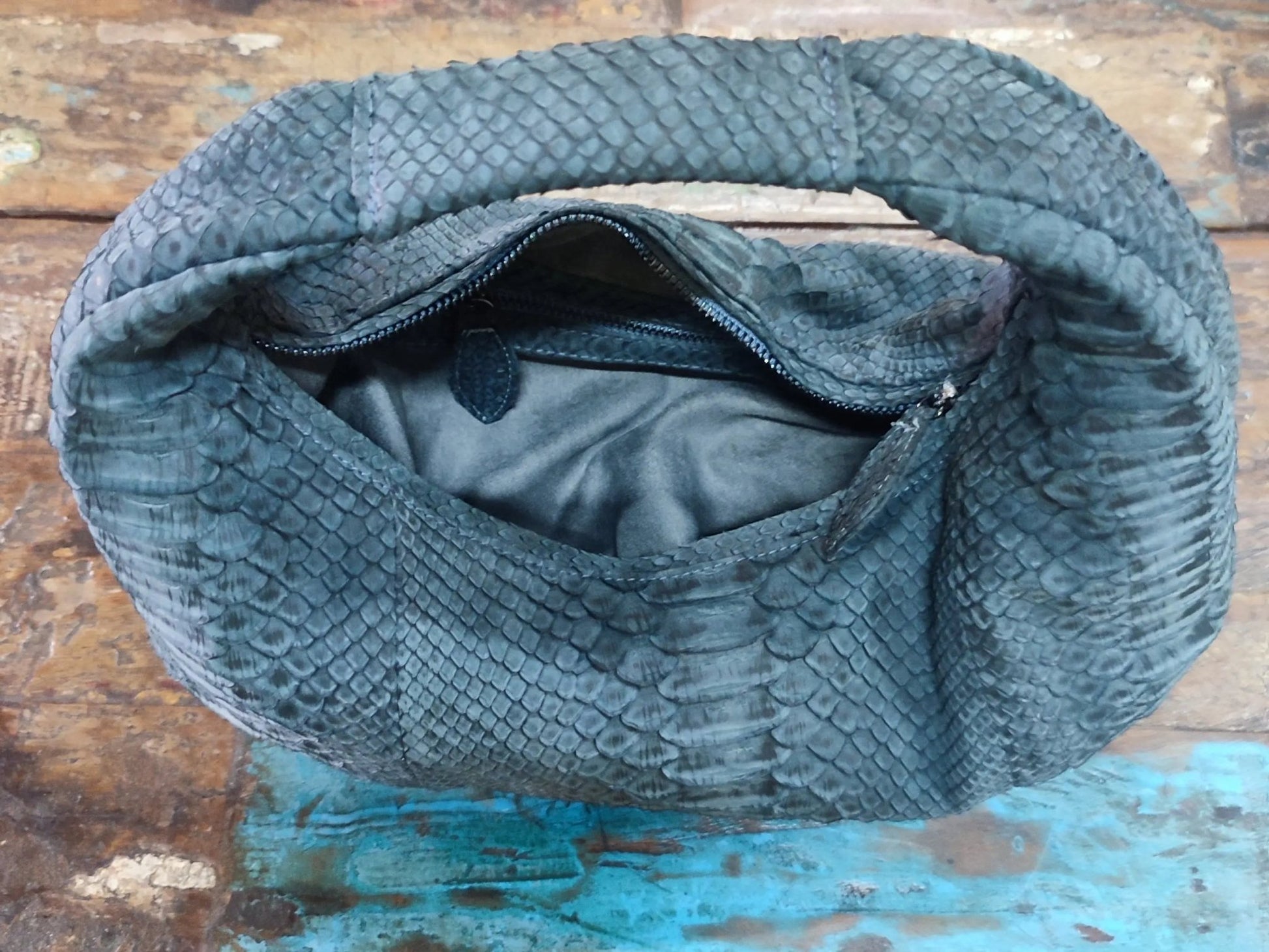Snakeskin Bon Bon Mini Bag - Python Jacket by LFM Fashion