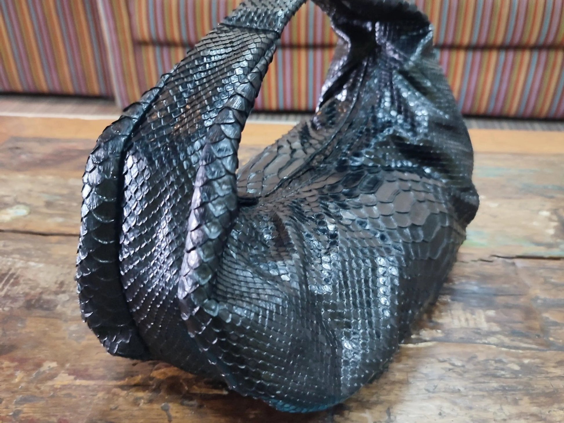 Snakeskin Bon Bon Mini Bag - Python Jacket by LFM Fashion