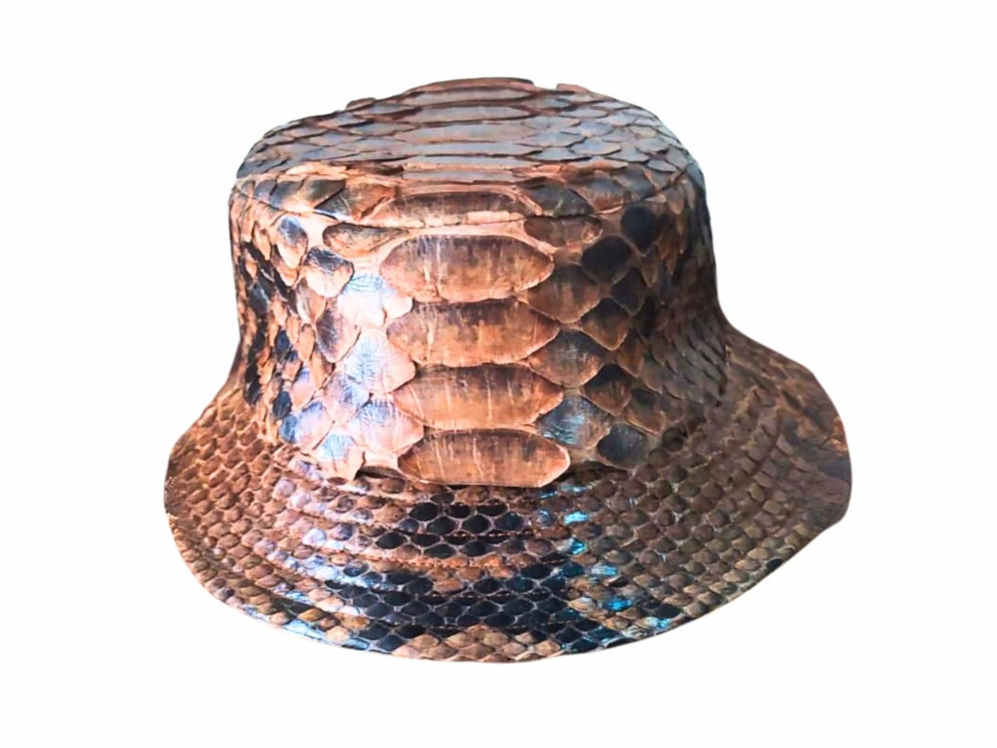 Snakeskin Bucket Hat - Python Jacket by LFM Fashion