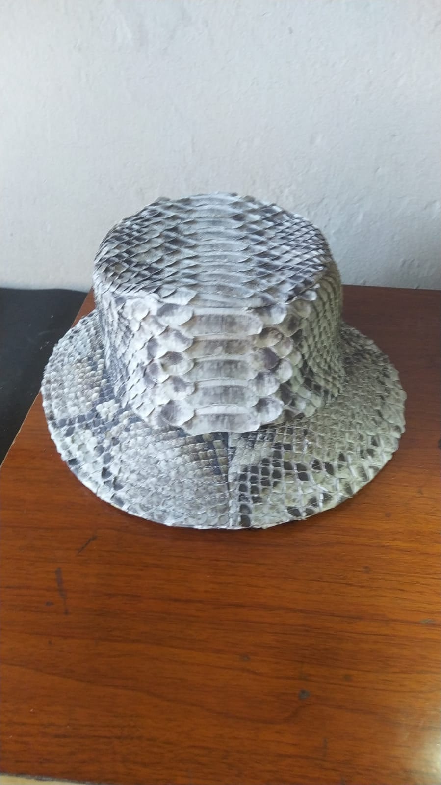 gray bucket hat