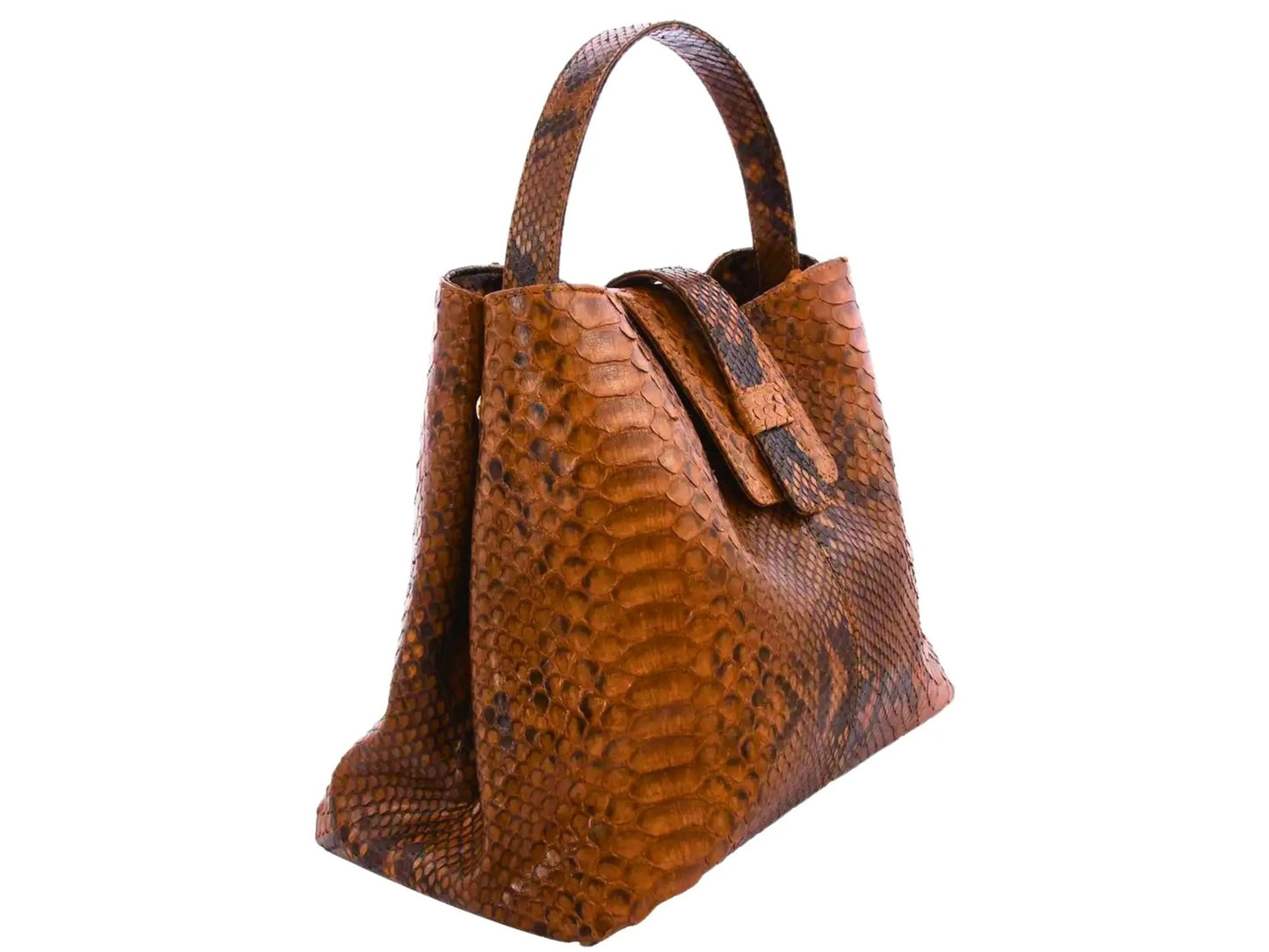 Snakeskin Crossbody Bag - Python Jacket by LFM Fashion