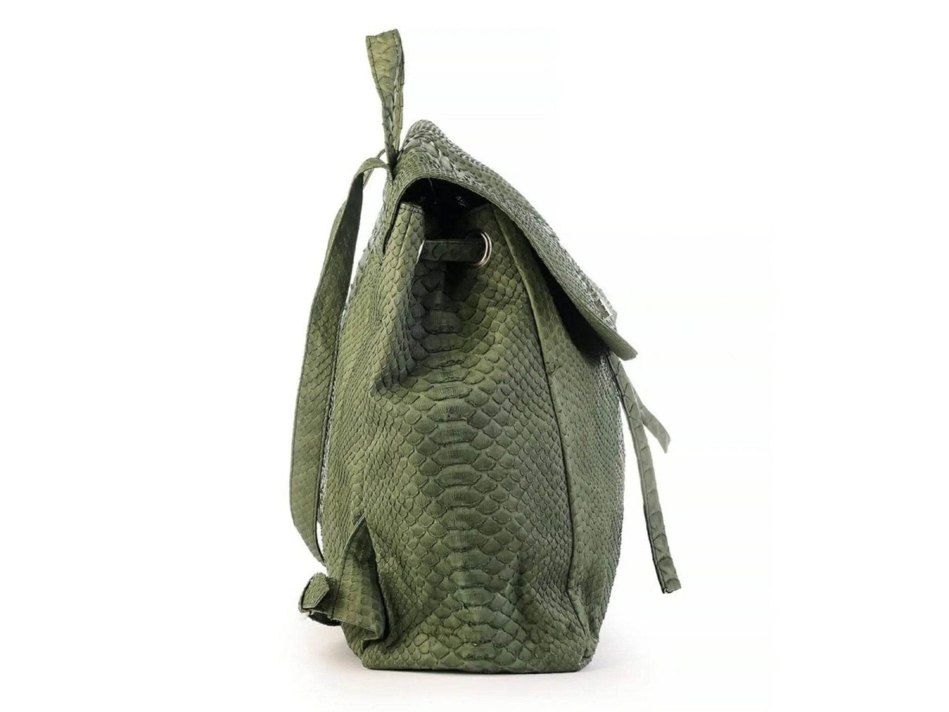 Snakeskin Fashion Leather Backpack - LFM Fashion