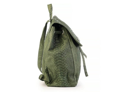 Snakeskin Fashion Leather Backpack - LFM Fashion
