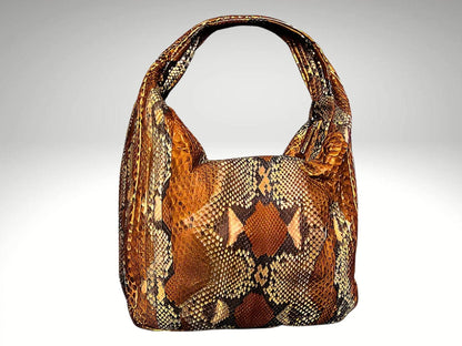 Snakeskin Hobo Bag - Python Jacket by LFM Fashion