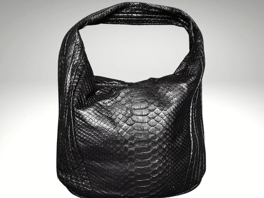 Snakeskin Hobo Bag - Python Jacket by LFM Fashion