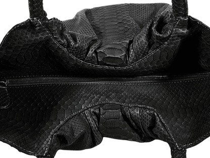 Snakeskin Hobo Floy Handbag - LFM Fashion