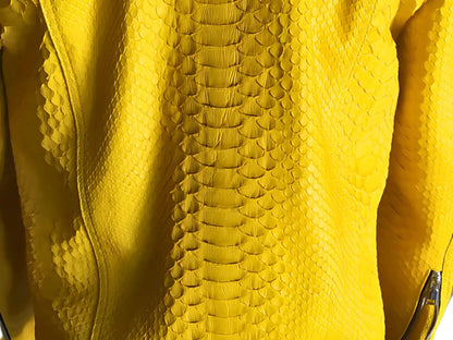 Snakeskin Jacket CT-052 - Python Jacket by LFM Fashion