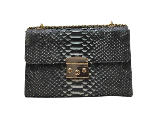 Python Bag Klein Snakeskin Python Small Handbag available on LFM Fashion