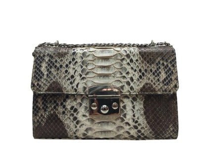 Snakeskin Python Small Handbag - Python Jacket by LFM Fashion