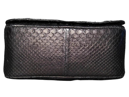 Snakeskin Saddle Bag Purse - LFM Fashion