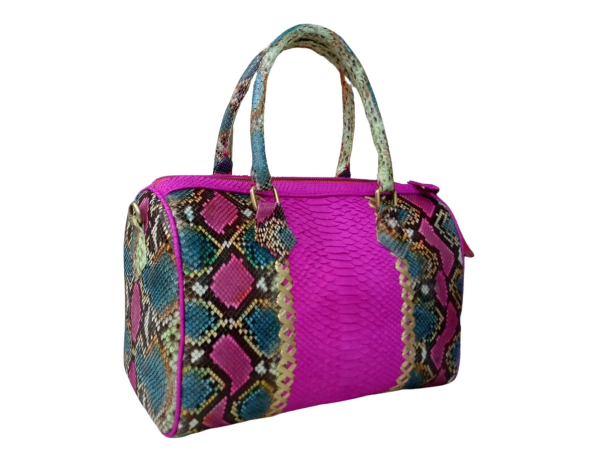 Snakeskin Speedy 30 - Python Jacket by LFM Fashion
