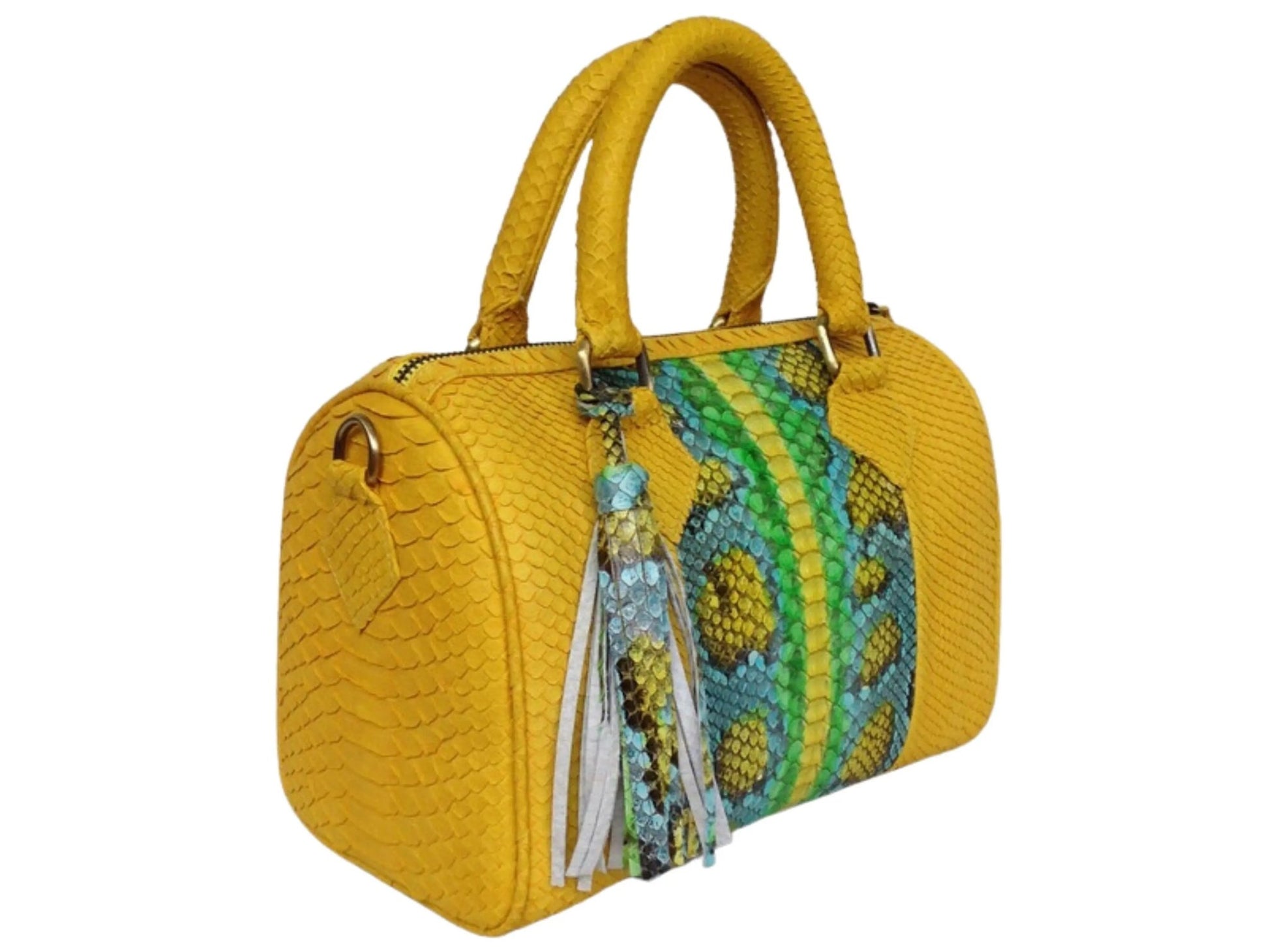 Snakeskin Speedy 30 - Python Jacket by LFM Fashion