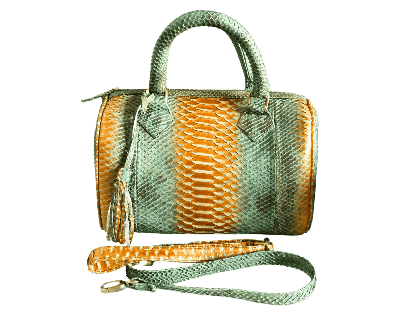 Snakeskin Speedy 30 - Python Jacket by LFM Fashion