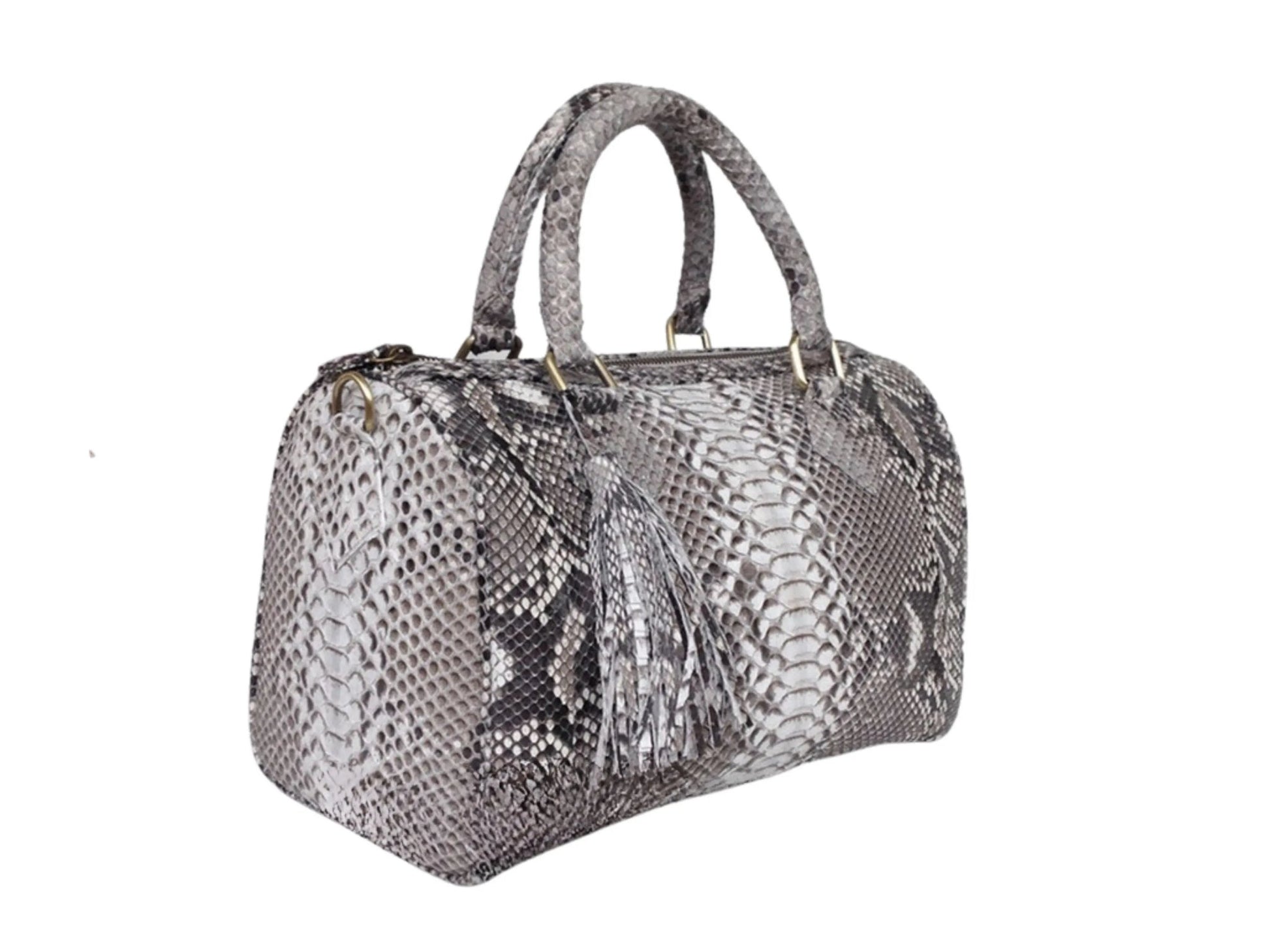 Snakeskin Speedy 30 - Python Jacket by LFM Fashion
