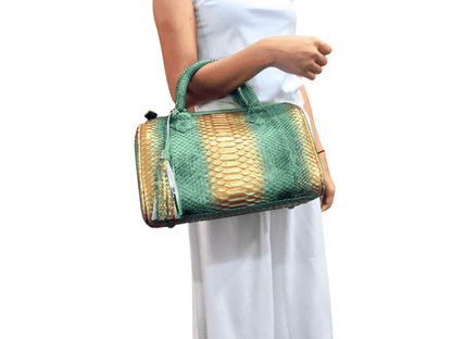 Snakeskin Speedy 30 - Python Jacket by LFM Fashion