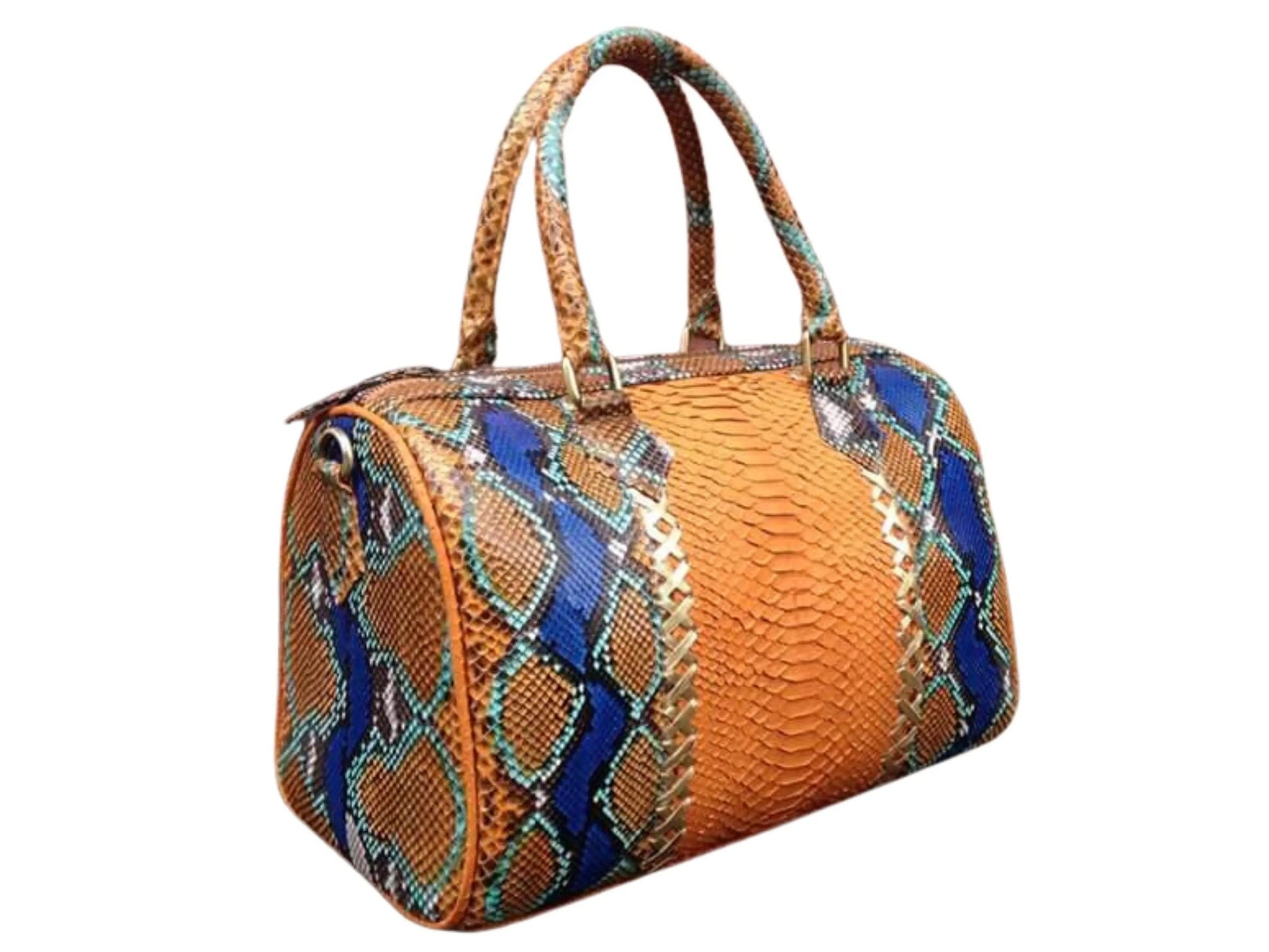 Snakeskin Speedy 30 - Python Jacket by LFM Fashion