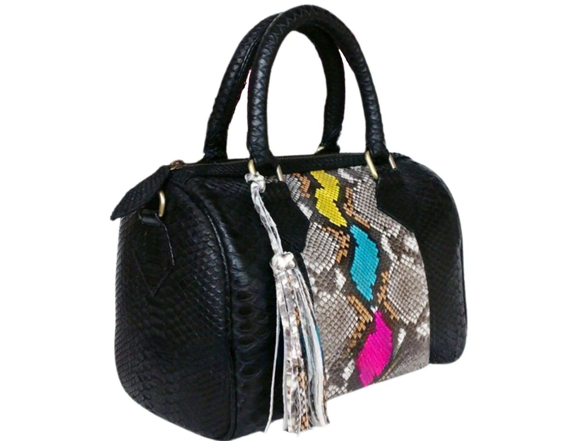 Snakeskin Speedy 30 - Python Jacket by LFM Fashion