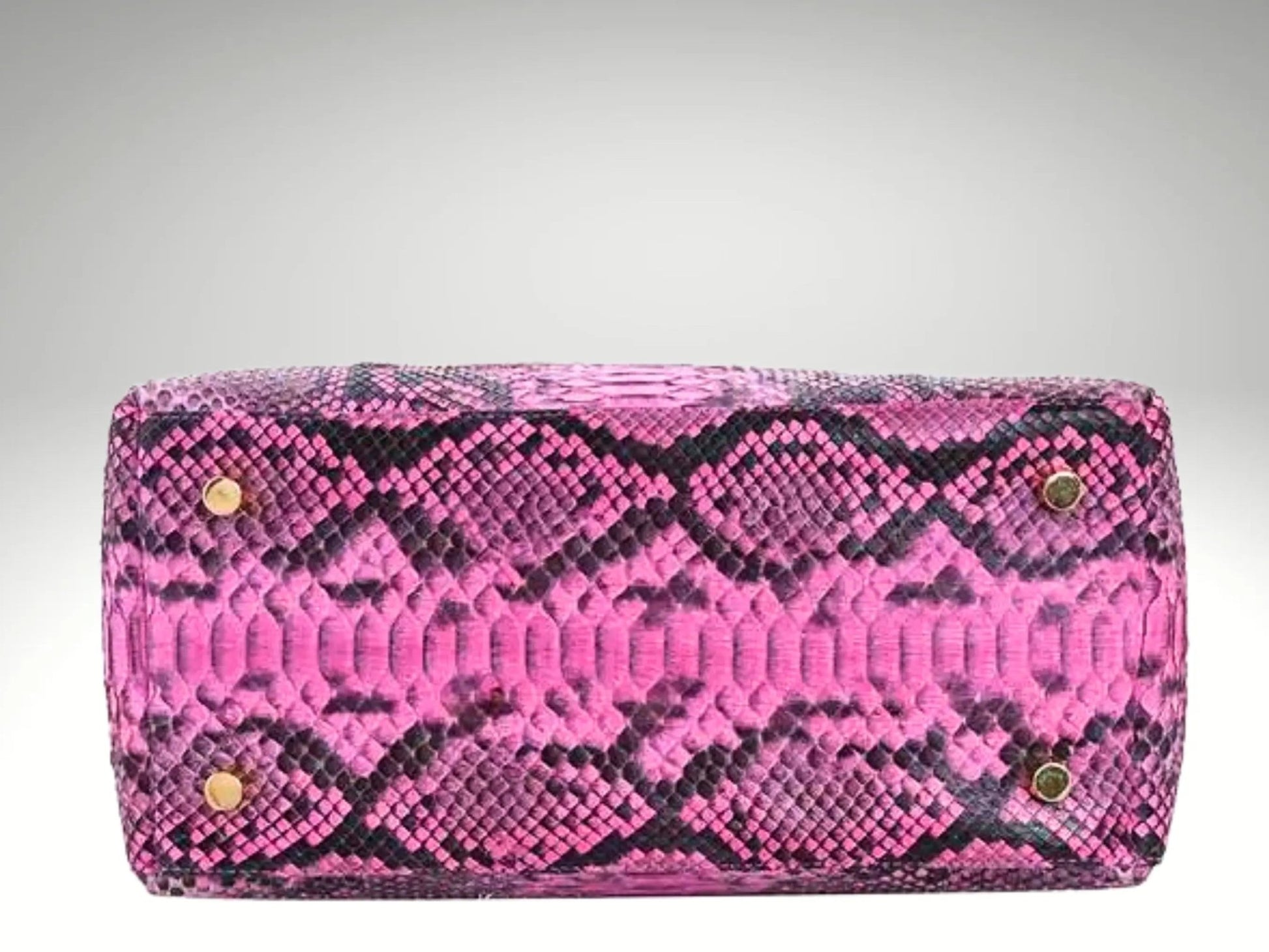 Snakeskin Tote Bag - Python Jacket by LFM Fashion