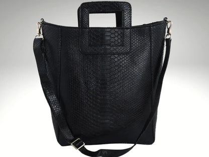 Snakeskin Tote Bag - Python Jacket by LFM Fashion