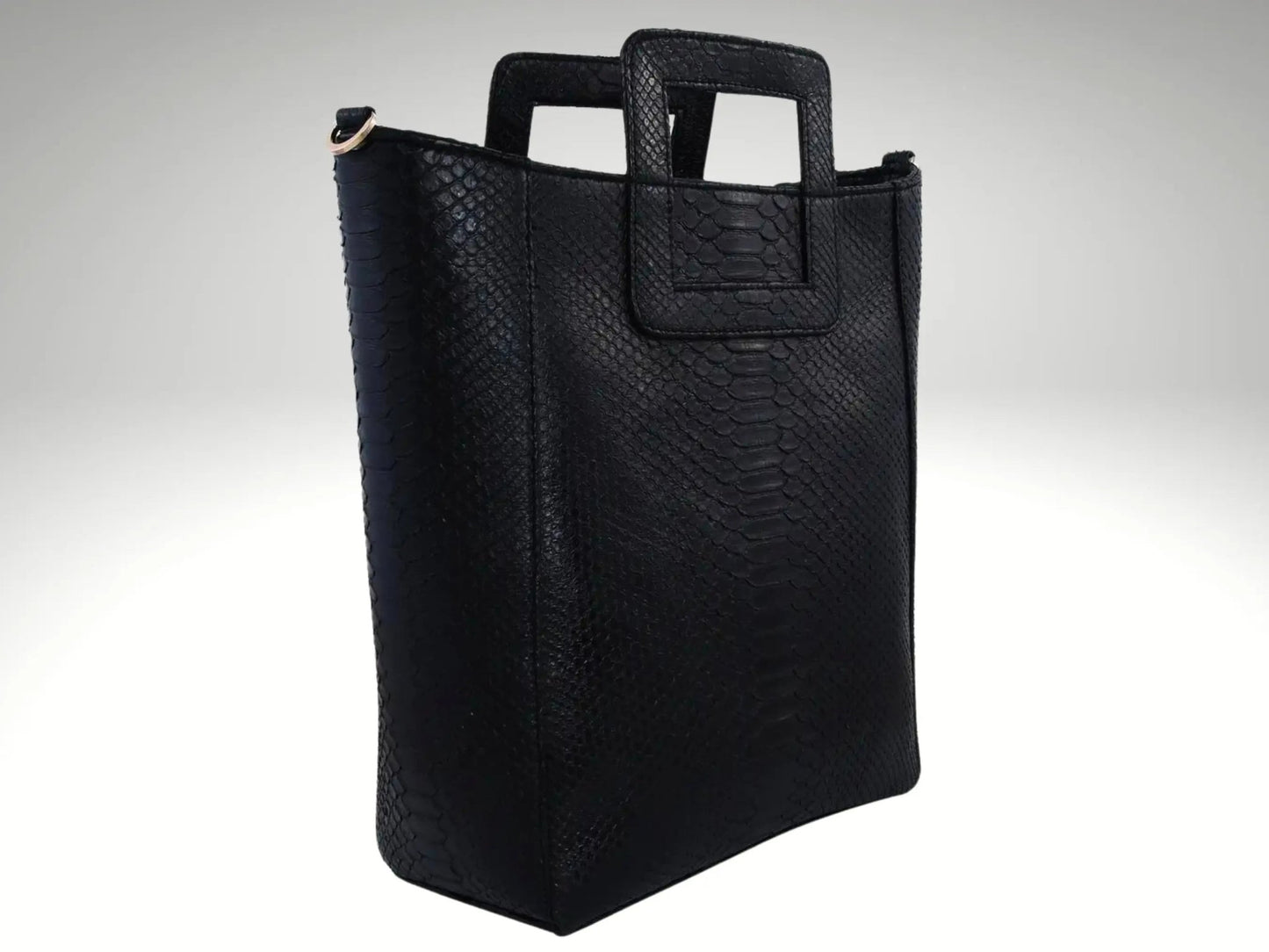 Snakeskin Tote Bag - Python Jacket by LFM Fashion