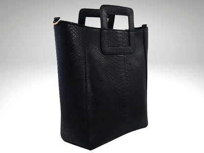 Snakeskin Tote Bag - Python Jacket by LFM Fashion