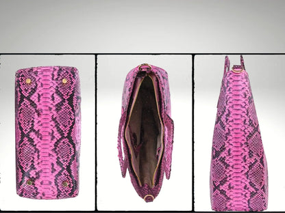 Snakeskin Tote Bag - Python Jacket by LFM Fashion