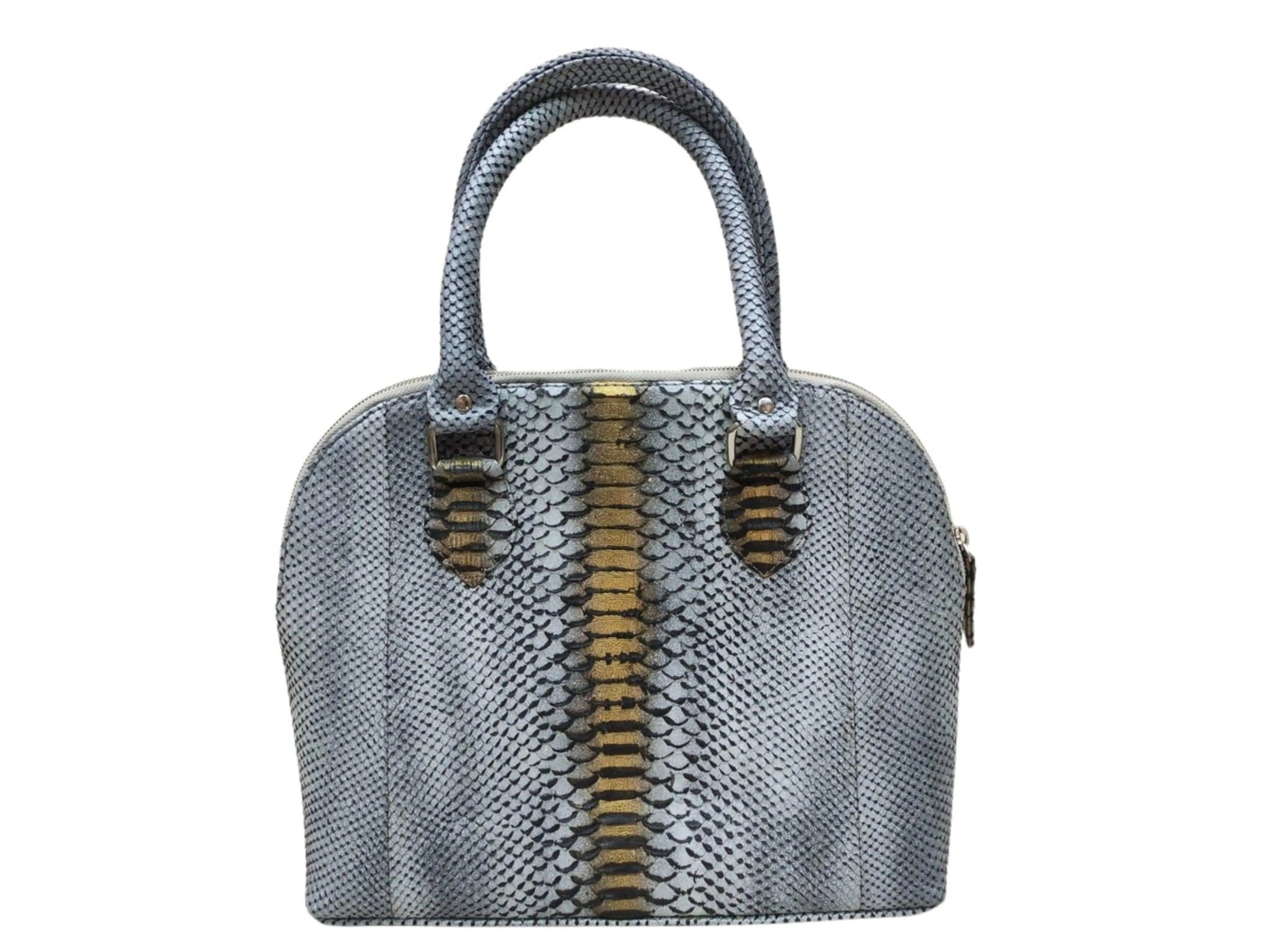 Snakeskin Tote Laptop Bag,Trendy Work Bag,Fashionable Carryall - Python Jacket by LFM Fashion