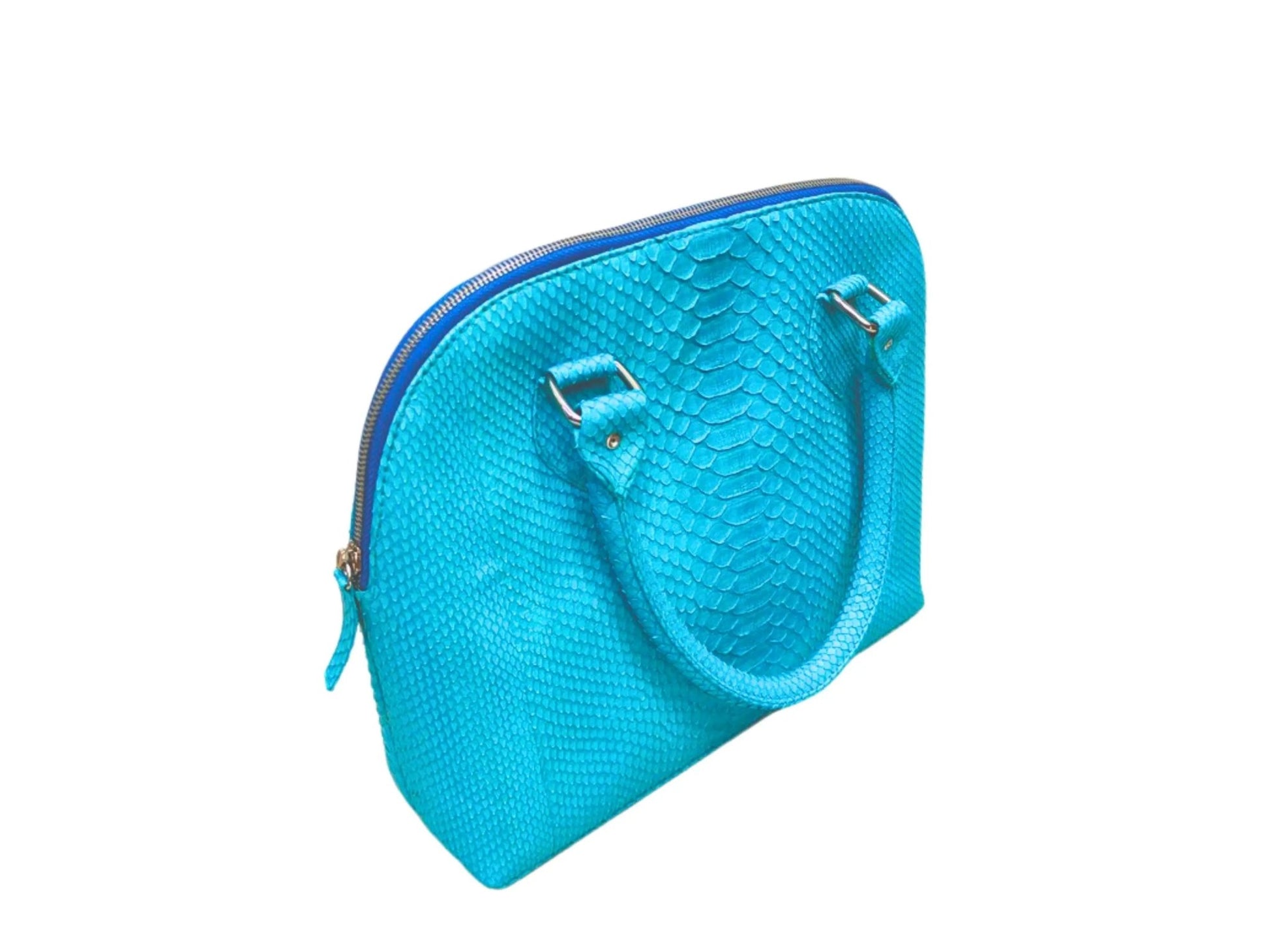 Snakeskin Tote Laptop Bag,Trendy Work Bag,Fashionable Carryall - Python Jacket by LFM Fashion