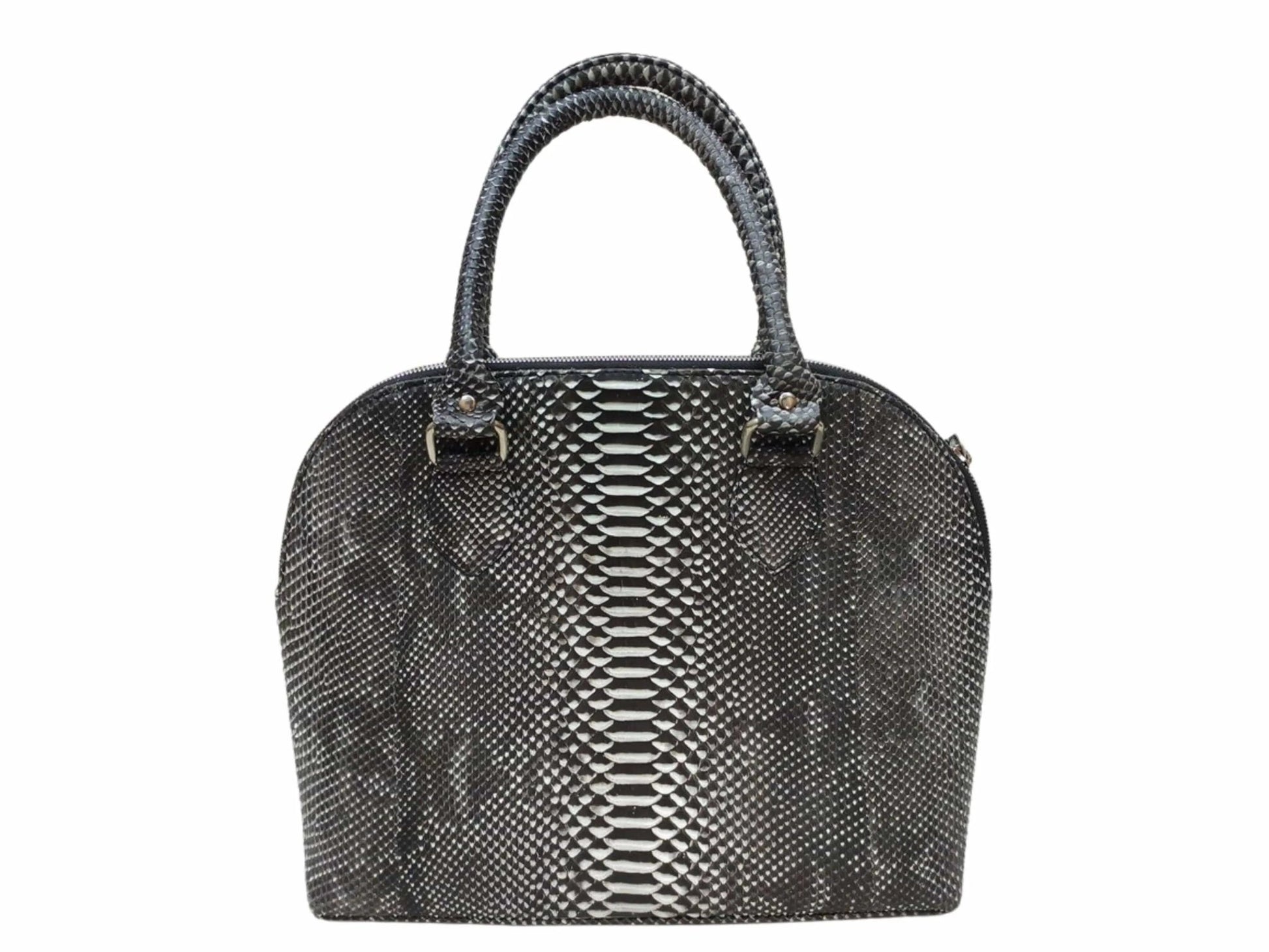 Snakeskin Tote Laptop Bag,Trendy Work Bag,Fashionable Carryall - Python Jacket by LFM Fashion
