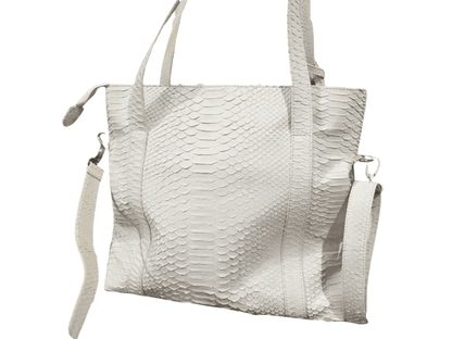 Snakeskin Tote Python Bag - Python Jacket by LFM Fashion