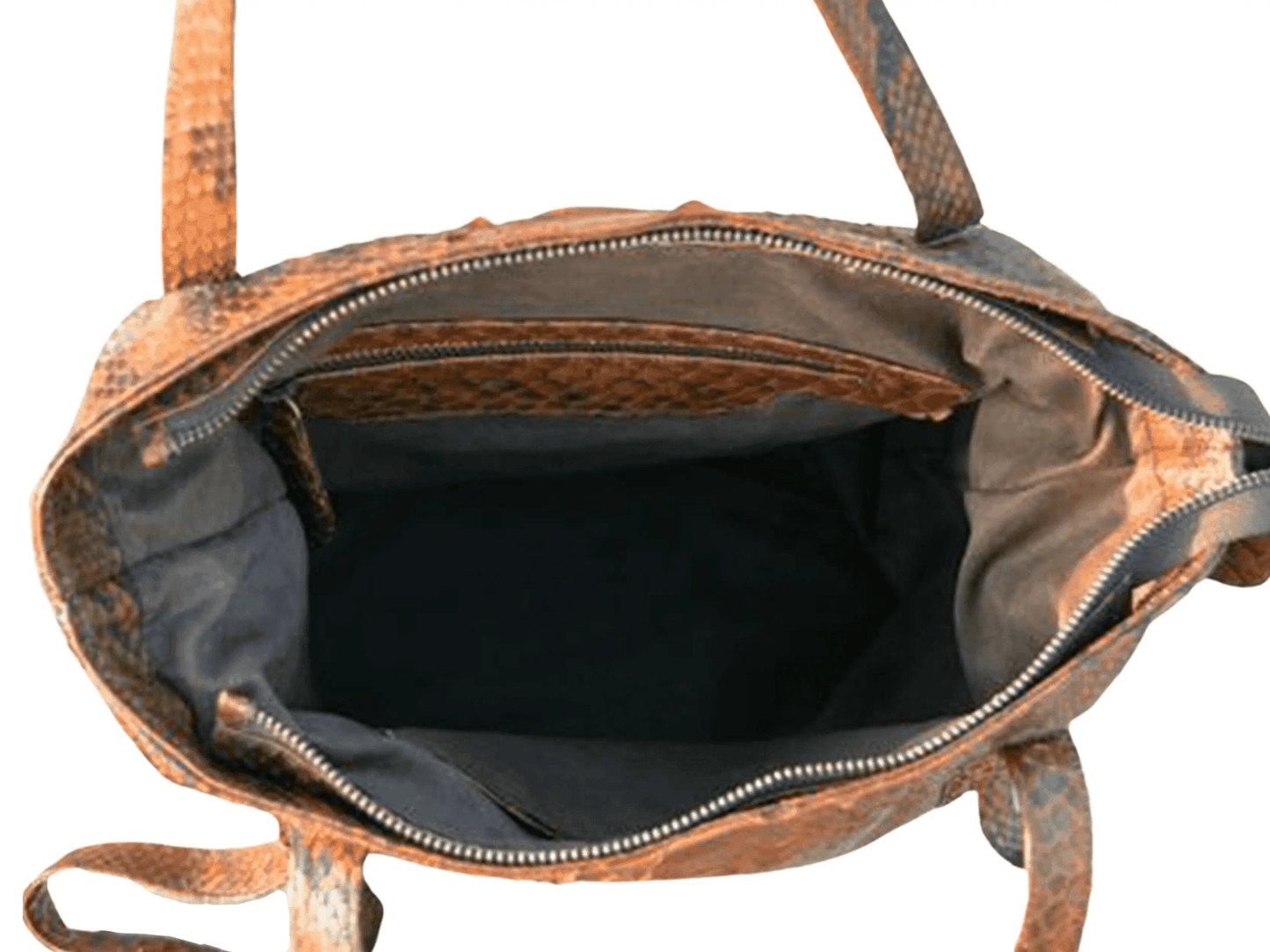 Snakeskin Tote Python Bag - Python Jacket by LFM Fashion