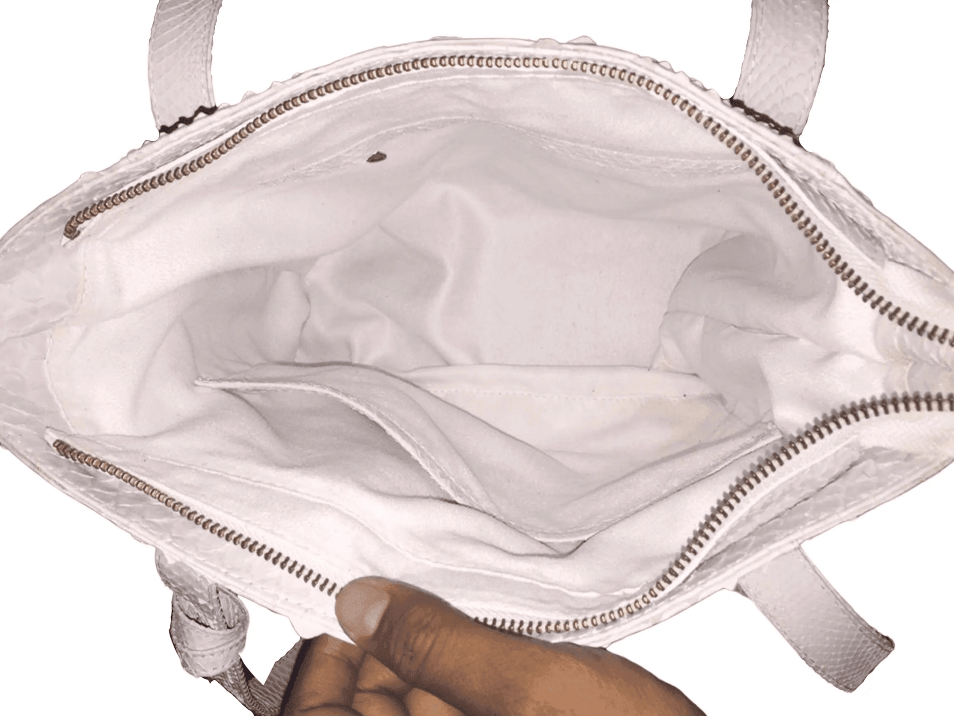 Snakeskin Tote Python Bag - Python Jacket by LFM Fashion
