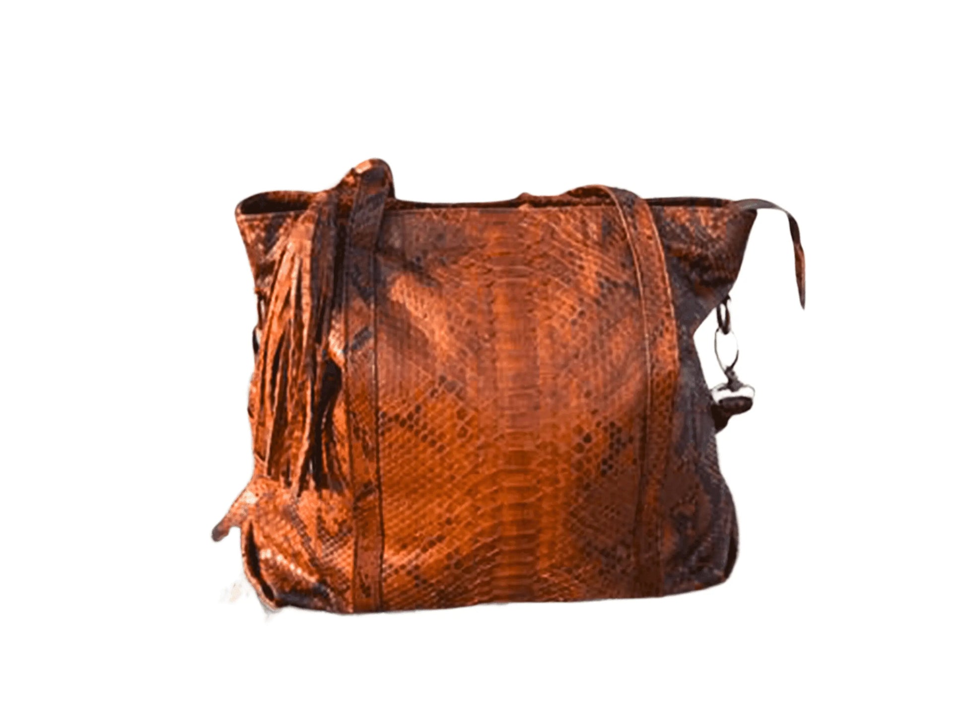 Snakeskin Tote Python Bag - Python Jacket by LFM Fashion