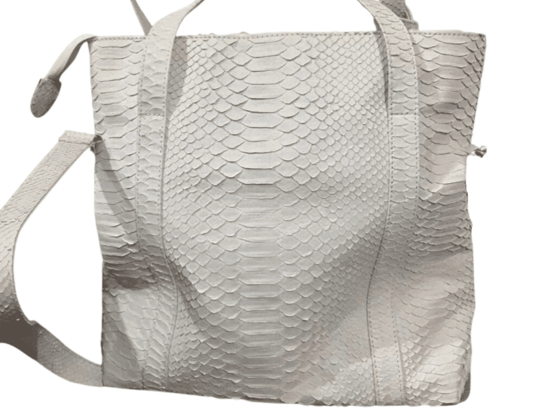 Snakeskin Tote Python Bag - Python Jacket by LFM Fashion