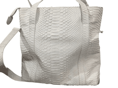 Snakeskin Tote Python Bag - Python Jacket by LFM Fashion
