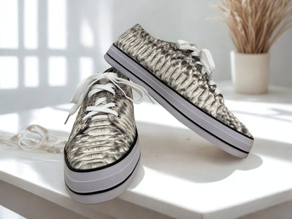 Snakeskin Sneakers Mens - 2