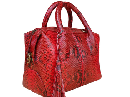Women Designer Handbag - Python Jacket by LFM Fashion